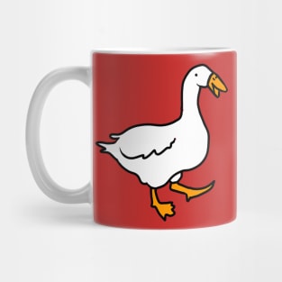 Silly Little Goose Illustration Mug